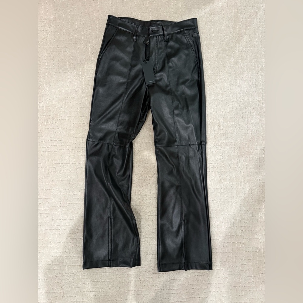 Black Leather Pants